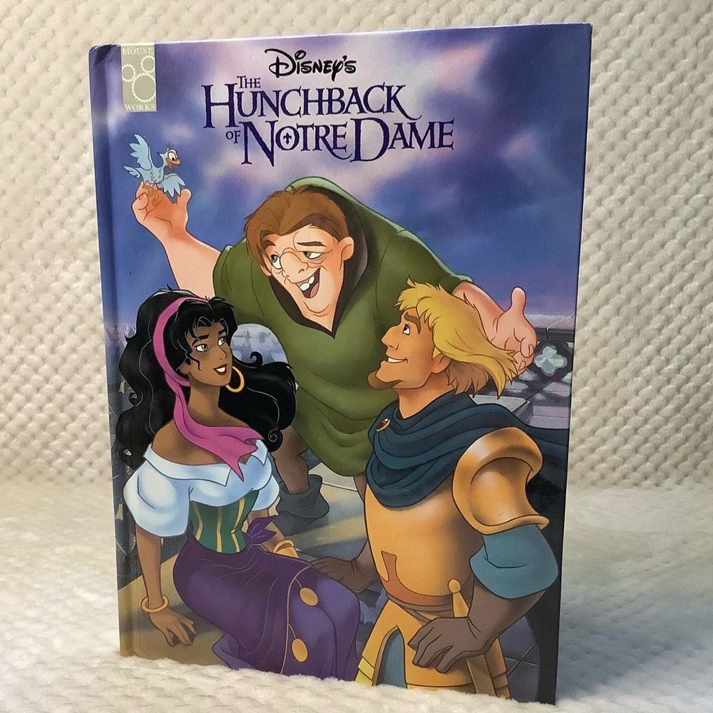 Vintage 1996 Disneys The Hunchback of Notre Dame Mouse Works Hardcover Storybook